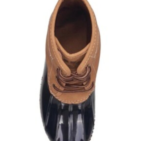 C&C California Women's "Duckie" Lace-up Boots in Cognac Size 6 - Picture 2 of 5